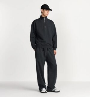 디* 하프 집업 로고 스웨트 셔츠 25FW RA1280 - 이미지 3