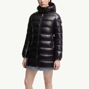 몽클레르 쿠르셀(Courcelles) 여성 후드 미디 패딩 RA3026 - 이미지 3