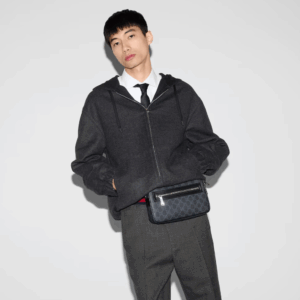 구찌 GG 블랙 스몰 벨트백 792094 - 이미지 4