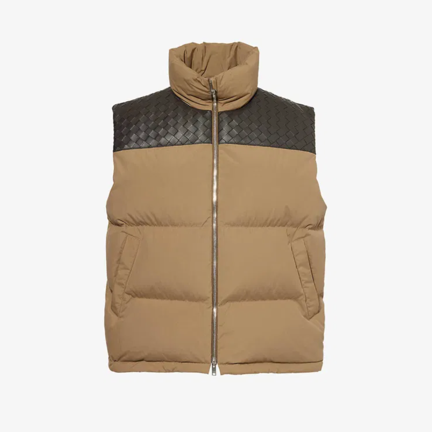 보테가베네타 하이넥 구스 다운 베스트 25FW RA1300-2