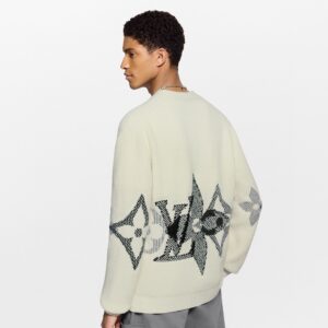 루이비* Monogram 울 니트 가디건 25FW RA3291 - 이미지 4