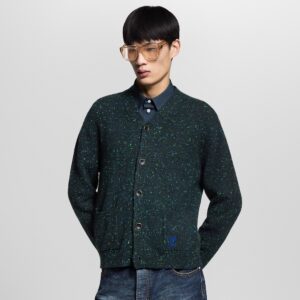 루이비* 스팟 자수 가디건 25FW CEO86310 - 이미지 3