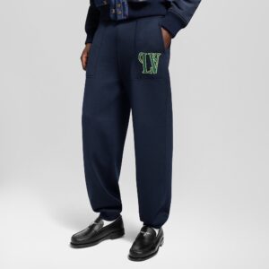 루이비* 울 블렌드 조거 팬츠 25FW RA3324 - 이미지 3