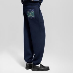 루이비* 울 블렌드 조거 팬츠 25FW RA3324 - 이미지 4