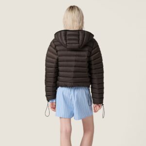 미우미우 라이트 퐁제 다운 재킷 25FW HGK3093 - 이미지 4
