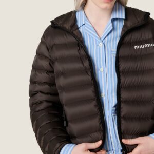 Alternative view of 미우미우 라이트 퐁제 다운 재킷 25FW HGK3093