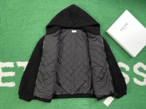 셀린* 후드 플리스 자켓 25FW RA7323 - 이미지 5