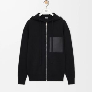 로에* 양모 라체인 후드 니트 25FW RA7334