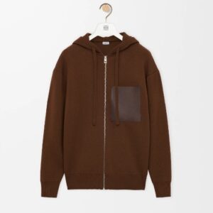 로에* 양모 라체인 후드 니트 25FW RA7334-2