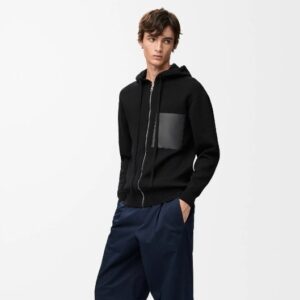 Alternative view of 로에* 양모 라체인 후드 니트 25FW RA7334