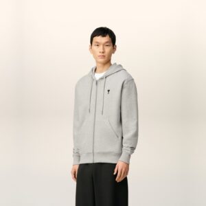 아미 ADC 지퍼 후드 스웨트 셔츠 25FW RA7376-2 - 이미지 3