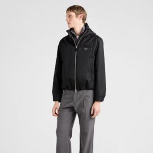 프라다 나일론 후드 숏자켓 25FW RA7386 - 이미지 3