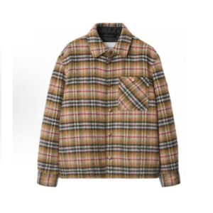 버버리 체크 양모 셔츠 25FW RA3553