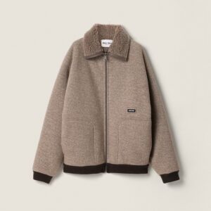 미우미우 플리스 지퍼 자켓 25FW RA3539