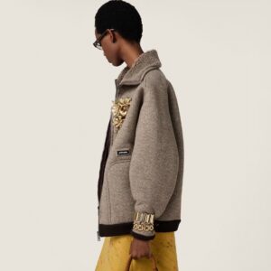 미우미우 플리스 지퍼 자켓 25FW RA3539 - 이미지 6