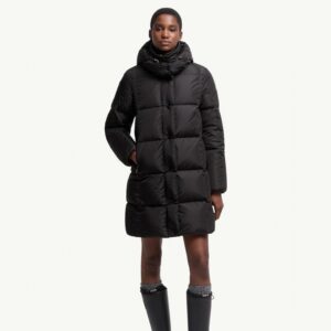Alternative view of 몽클레르 리트 스퀘어 퀼티드 후드 롱 다운 자켓 25FW SAD3022