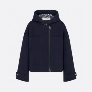 디* 여성 체인 후드 숏 코트 25FW RA3210