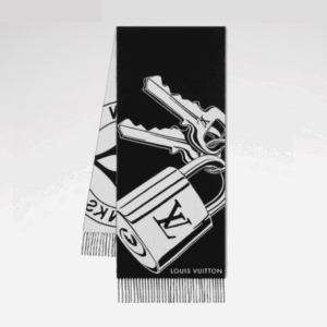 루이비통 Lock & Keys 울 캐시미어 혼방 머플러 VI3219-2