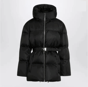 프라다 여성 리나일론 벨티드 구스다운 패딩 25FW CO834