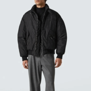 Alternative view of 프라다 다운 블루종 재킷 25FW CO3821