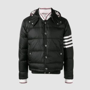 톰브라운 사선 니트 패딩 점퍼 25FW RA3550
