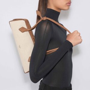 알라이아(ALAIA) 르 테켈(LE TECKEL) 미디엄 백 AA1S06033 - 이미지 2