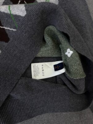 루이비* 아가일 크루넥 25FW TBHC8810 - 이미지 17