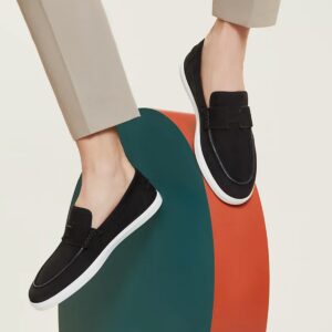 Alternative view of 에르메스 Job 스웨이드 로퍼 STD3036