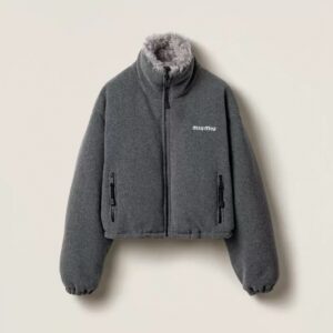 미우미우 여성 플리스 다운 재킷 25FW 6F25043