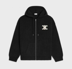 셀린* 니트 후드 집업 25FW RA3615