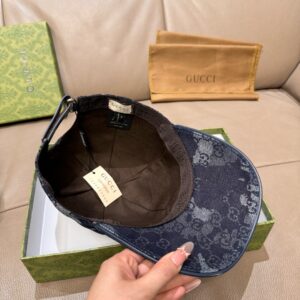 구찌 GG 캔버스 베이스볼 캡 VI3998-2 - 이미지 5