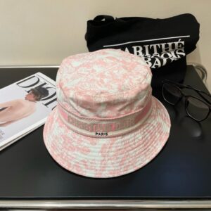 디올 패턴 버킷햇 VI4010 - 이미지 3