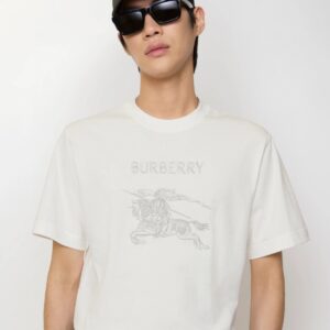 버버리 마혼 라이더 엠블럼 코튼 티셔츠 26SS RA3854-2 - 이미지 3