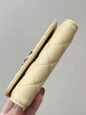 샤넬 25B CC 캐비어 카드지갑 AP4812 - 이미지 4