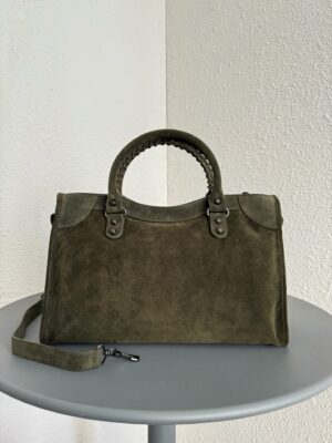 발렌시아가 미디엄 스웨이드 르 시티백 8230582 - 이미지 3