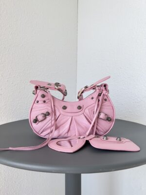 발렌시아가 여성 르 카골 숄더백 XS 6713091-9