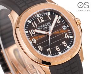 파텍필립 아쿠아넛 (Aquanaut) 5167R-001 (블랙 밴드) - 이미지 4