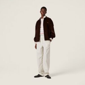 Alternative view of 미우미우 프 코어 코듀로이 패딩 집업 재킷 25FW RA326