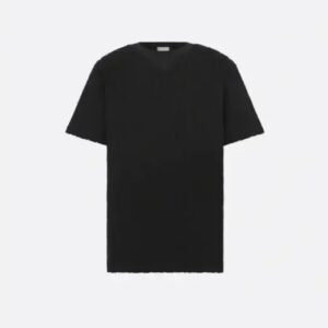 디올 오블리크 엠보 와이드 핏 반팔 티셔츠 26SS RA3860