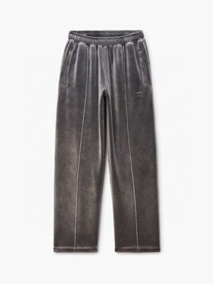 알렉산더왕 여성 스톤 벨벳 팬츠 26SS RA4021-3