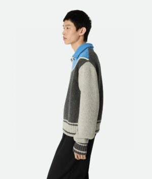 보테가베네타 양모 집업 니트 자켓 26SS RA4012 - 이미지 3