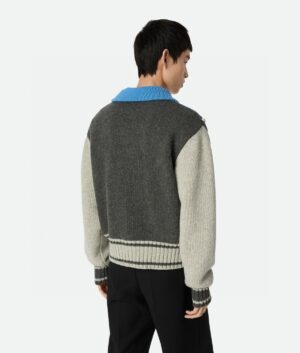 보테가베네타 양모 집업 니트 자켓 26SS RA4012 - 이미지 4