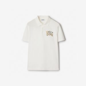 버버리 기사 자수 코튼 PK 폴로 셔츠 26SS RA4025-3