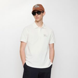Alternative view of 버버리 기사 자수 코튼 PK 폴로 셔츠 26SS RA4026-2