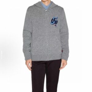 구찌 더블페이스 울 집업 후드 자켓 26SS 66STD4414 - 이미지 3