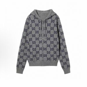 Alternative view of 구찌 더블페이스 울 집업 후드 자켓 26SS 66STD4414
