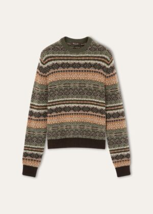 로로피아* Speyside 남성 라운드 니트 26SS RA4004