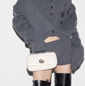 구찌 GG 밀라노 미니 탑 핸들백 806017-8 - 이미지 2