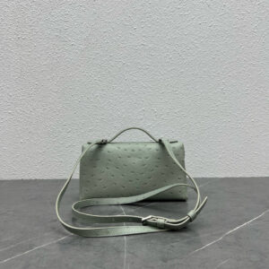 로로피아* 엑스트라 포켓 오스트리치 패턴 파우치 L19-7 - 이미지 4