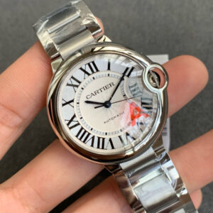 까르띠에 발롱 블루 워치 33mm / 36mm 오토메틱 스틸 WSBB0048 - 이미지 3